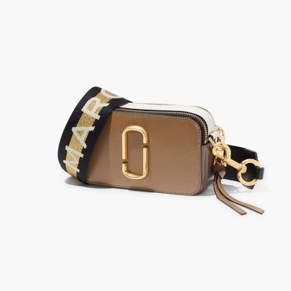 Marc Jacobs Snapshot Small Bag Taupe & White - Picture 8 of 13